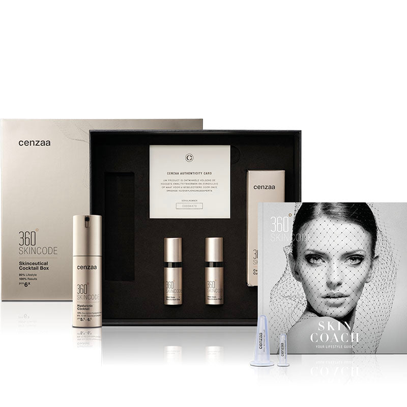 Cenzaa 360 Skincode Hyaluronic Cocktail Box