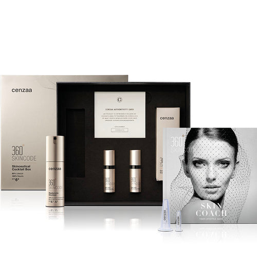 Cenzaa 360 Skincode Hyaluronic Cocktail Box